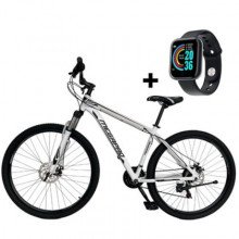 Bicicleta Shimano en Aluminio + Smartwatch