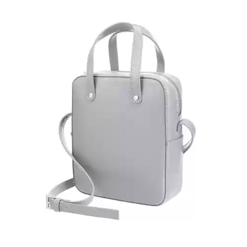 Bolso Cruzado, De Doble Uso, Gris - Miniso