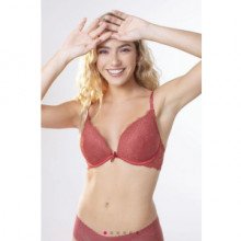 Brasier con encaje - LILI PINK