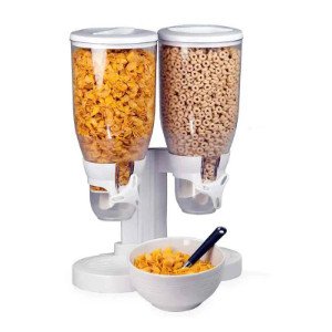 Dispensador de cereal Doble