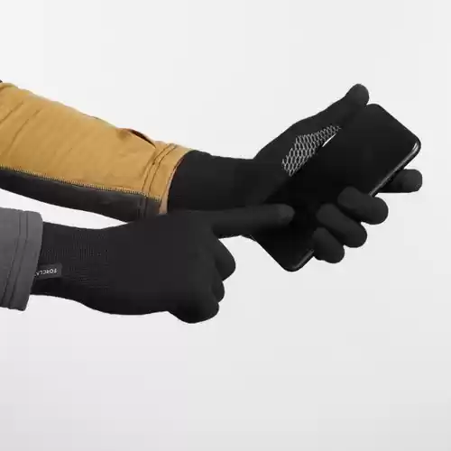 Guantes térmicos sin costuras de trekking