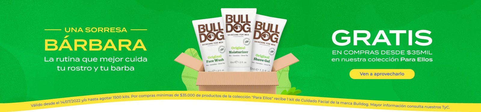 Kit cuidado facial gratis en Linio en tus pedidos de más de $35.000