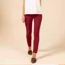 Pantalón para mujer fucsia skinny - Naf Naf