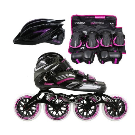 Patines en Linea Profesionales + Casco + Protecciones