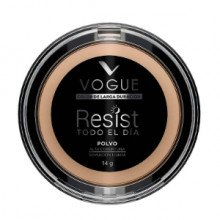 Polvo Vogue compacto tono natural x 14gr