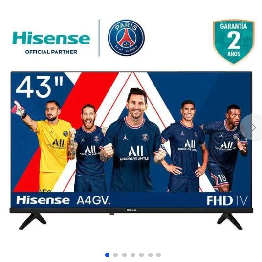 Televisor Hisense de 43"